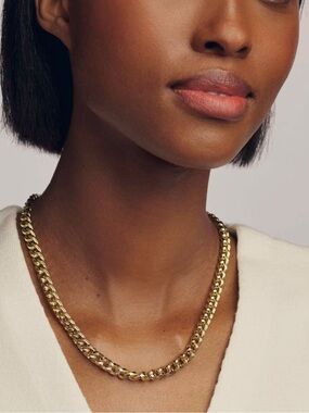 Kendra Scott Vincent Gold Chain Necklace NWT